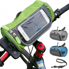 Dunlop Borsa per Manubrio da Bicicletta Con Tasca per Smartphone - Normalmente Venduto a € 19,90