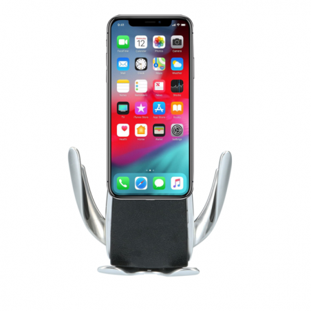 Dunlop Porta Cellulare Auto con Ricarica Wireless - Normalmente Venduto € 20,99