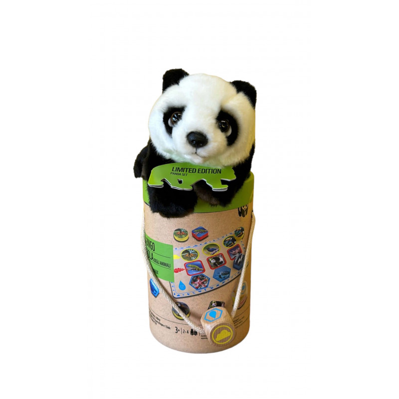 WWF Peluche Panda con Gioco in Scatola - Normalmente Venduto € 28 WWF Peluche Panda con Gioco in Scatola - Normalmente Venduto € 28