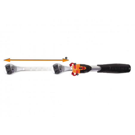 Beta Cricchetto Estensibile Reversibile 920/55L - Normalmente Venduto € 79