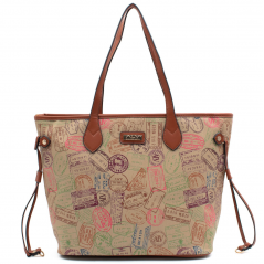 Borsa Shopping Passport Safari ALV by Alviero Martini - Normalmente Venduto € 99