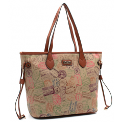 Borsa Shopping Passport Safari ALV by Alviero Martini - Normalmente Venduto € 99