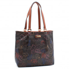 Borsa Shopping Passport Moka ALV by Alviero Martini AL904B0446-21 - Normalmente Venduto € 99