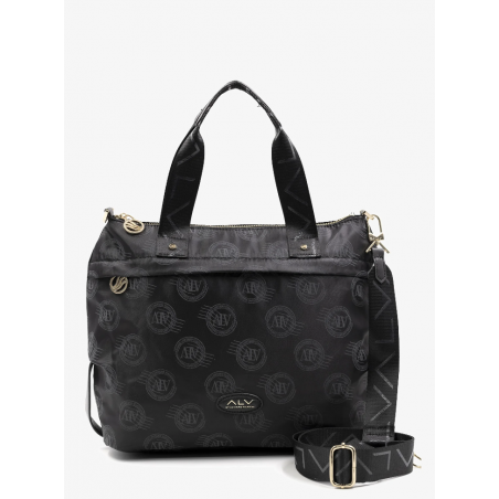 Borsa a Mano con Tracolla Magic Nera ALV by Alviero Martini - Normalmente Venduto € 99
