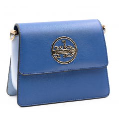 Borsa a Tracolla Azzurra Rocco Barocco - Normalmente Venduto € 99