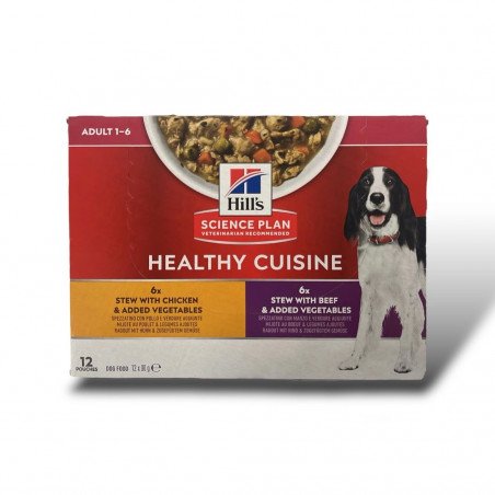 Hill's Cibo Umido Cani Adulti 12 Bustine da 90g - Normalmente Venduto € 15,90