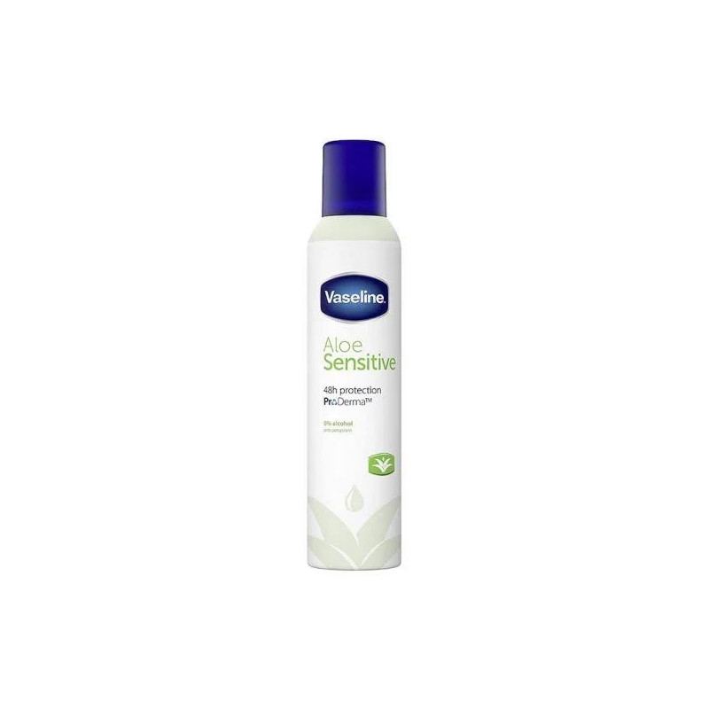 Vaseline Deodorante 48h Spray Aloe Sensitive 250ml - Normalmente Venduto € 3,95