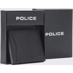 POLICE Portafoglio Slim WYATT Nero - Normalmente Venduto € 49,90