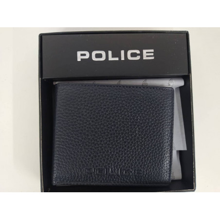 POLICE Portafoglio da Uomo con Tasca Porta Monete - Normalmente Venduto a € 49,90