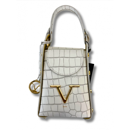 Versace 1969 Borsa a Mano con Tracolla Bianca - Normalmente Venduto € 189