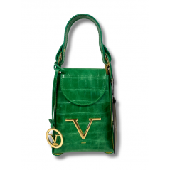 Versace 1969 Borsa a Mano con Tracolla Verde - Normalmente Venduto € 189