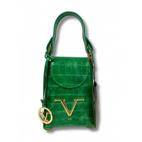 Versace 1969 Borsa a Mano con Tracolla Verde - Normalmente Venduto € 189