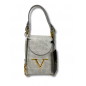 Versace 1969 Borsa a Mano con Tracolla Grigia - Normalmente Venduto € 189