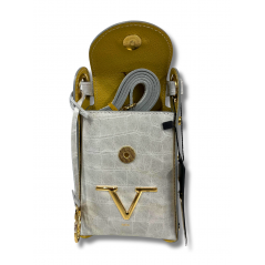 Versace 1969 Borsa a Mano con Tracolla Grigia - Normalmente Venduto € 189