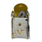 Versace 1969 Borsa a Mano con Tracolla Grigia - Normalmente Venduto € 189