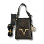 Versace 1969 Borsa a Mano con Tracolla Leopardata - Normalmente Venduto € 189