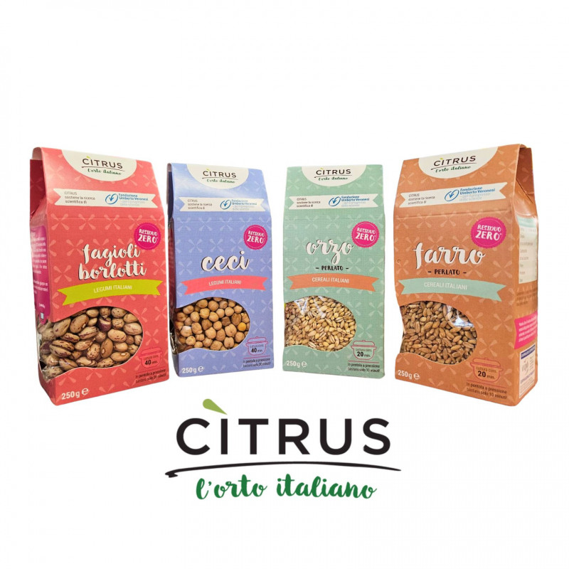 Citrus Box Legumi 12 Confezioni da 250g - Normalmente Venduto €22,80 Citrus Box Legumi 12 Confezioni da 250g - Normalmente Venduto €22,80