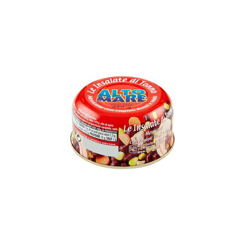 Alto Mare Insalata Messicana di Tonno 3x250g - Normalmente Venduto €8,07 Alto Mare Insalata Messicana di Tonno 3x250g - Normalmente Venduto €8,07