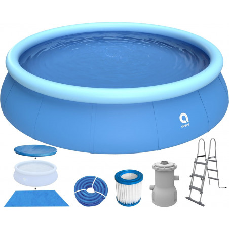 Avenli Piscina Rotonda in PVC/Acciaio 450x122 - Normalmente Venduto €199,00