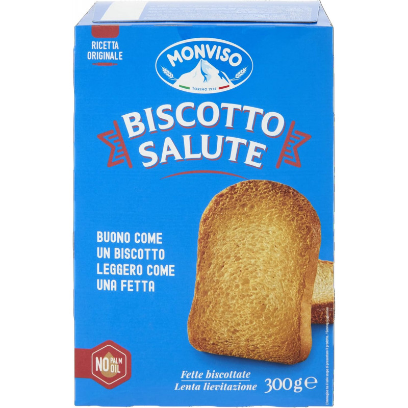Monviso Biscotto Salute 3x300g - Normalmente Venduto €8,97 Monviso Biscotto Salute 3x300g - Normalmente Venduto €8,97