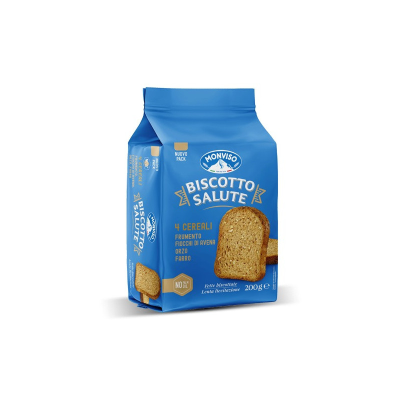 Monviso Biscotto Salute Cereali 3x200g - Normalmente Venduto €8,70 Monviso Biscotto Salute Cereali 3x200g - Normalmente Venduto €8,70