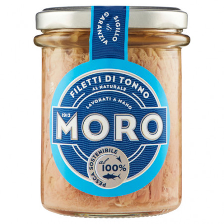 Moro Filetti di Tonno al Naturale 6x190g - Normalmente Venduto €41,40