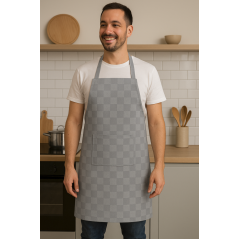 La Dolce Casa Grembiule 60x90cm Grigio - Normalmente Venduto €7,90