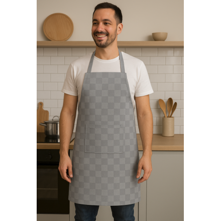 La Dolce Casa Grembiule 60x90cm Grigio - Normalmente Venduto €7,90