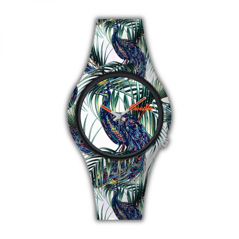 Doodle Orologio Unisex DO39006 Wild Mood Pavone - Normalmente Venduto €29,90 Doodle Orologio Unisex DO39006 Wild Mood Pavone - Normalmente Venduto €29,90