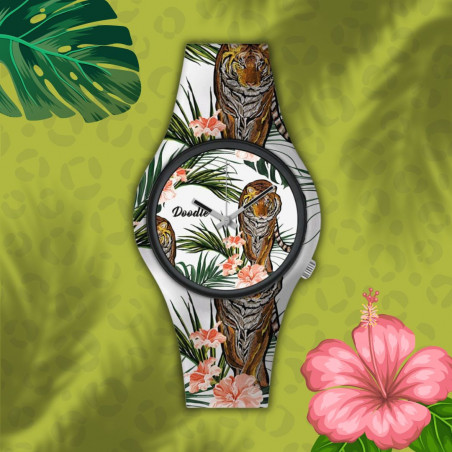 Doodle Orologio Unisex DO39004 Wild Mood Tigre - Normalmente Venduto €29,90