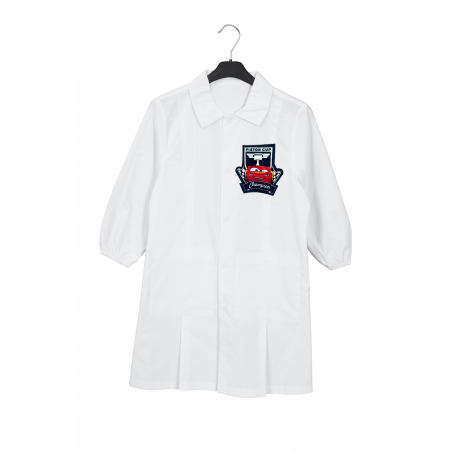 Grembiule Scuola Cars Bianco - Normalmente Venduto €7,90