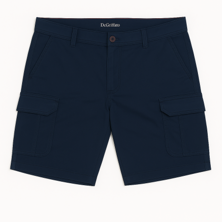 DeGriffato Bermuda Uomo Navy - Normalmente Venduto €54,00