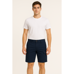 DeGriffato Bermuda Uomo Navy - Normalmente Venduto €54,00