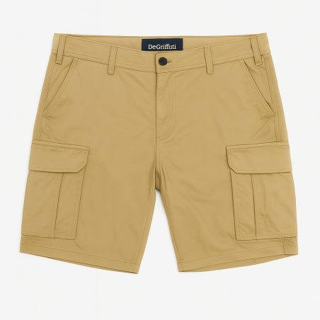 DeGriffato Bermuda Uomo Camel - Normalmente Venduto €54,00