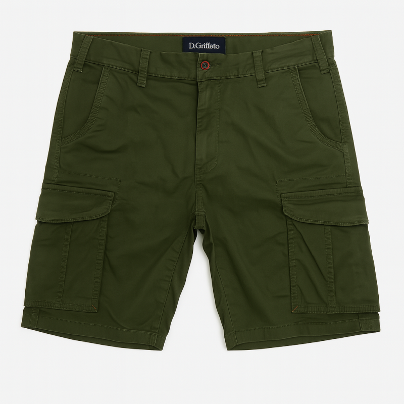 DeGriffato Bermuda Uomo Army - Normalmente Venduto €54,00 DeGriffato Bermuda Uomo Army - Normalmente Venduto €54,00