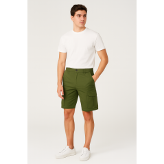 DeGriffato Bermuda Uomo Army - Normalmente Venduto €54,00