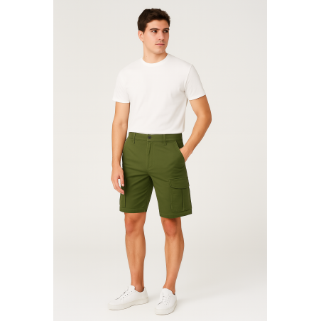 DeGriffato Bermuda Uomo Army - Normalmente Venduto €54,00