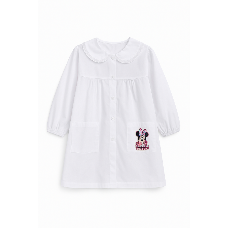Grembiule Scuola Minnie Bianco - Normalmente Venduto €7,90 Grembiule Scuola Minnie Bianco - Normalmente Venduto €7,90