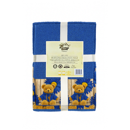 Prestige Home Collection Set 3 Asciugamani Teddy - Normalmente Venduto €10,90