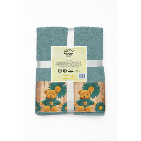Prestige Home Collection Set 3 Asciugamani Teddy - Normalmente Venduto €10,90