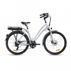 Italwin Bicicletta Elettrica Prestige2 Bianca/Bordeaux - Normalmente Venduto €1319,00