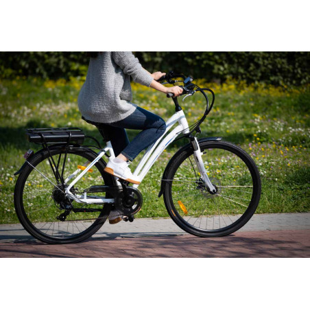 Italwin Bicicletta Elettrica Prestige2 Bianca/Bordeaux - Normalmente Venduto €1319,00