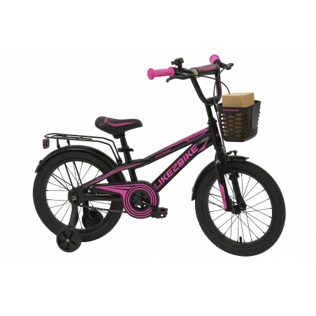 Like2Bike Bicicletta Bambini Ruote 16" Fucsia - Normalmente Venduto €99,90