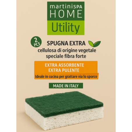 Martini SPA HOME Spugna Extra 2pezzi - Normalmente Venduta €0,99