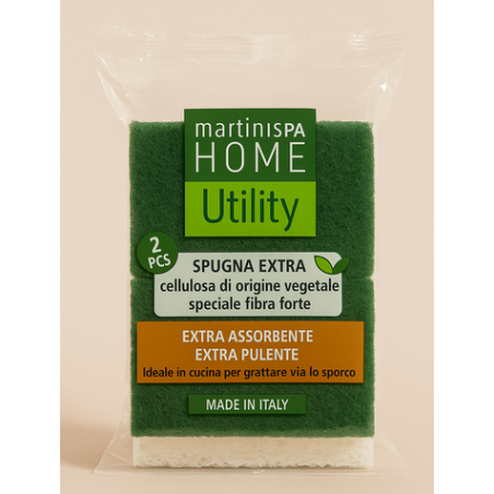Martini SPA HOME Spugna Extra 2pezzi - Normalmente Venduta €0,99