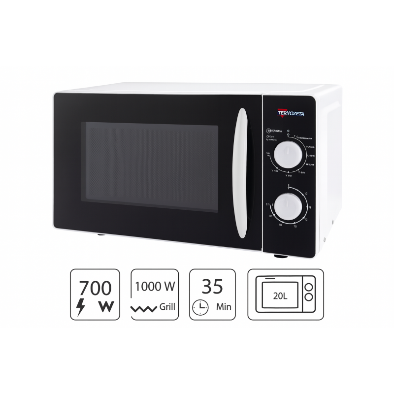 Termozeta Forno 20l Microonde con Grill - Normalmente Venduto €60,00
