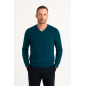 The Knitwear Maglia Scollo V Misto Merinos Petrolio - Normalmente Venduto €59,90 The Knitwear Maglia Scollo V Misto Merinos Petrolio - Normalmente Venduto €59,90