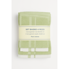La Dolce Casa Set Bagno 4 Pezzi - Normalmente Venduto €14,90