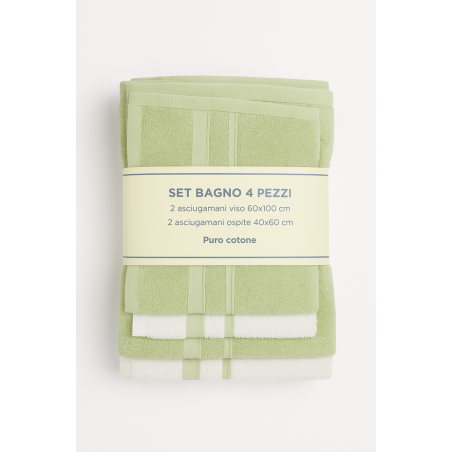 La Dolce Casa Set Bagno 4 Pezzi - Normalmente Venduto €14,90