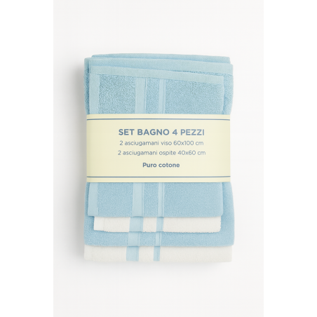 La Dolce Casa Set Bagno 4 Pezzi - Normalmente Venduto €14,90